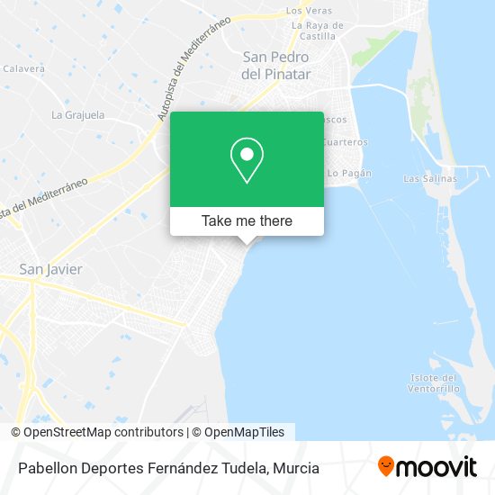 Pabellon Deportes Fernández Tudela map