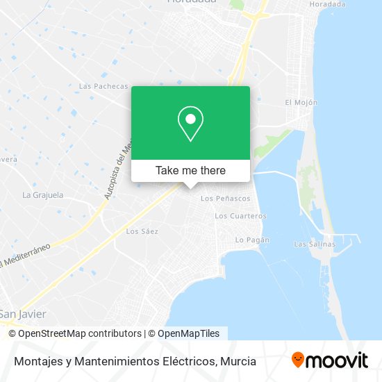 Montajes y Mantenimientos Eléctricos map