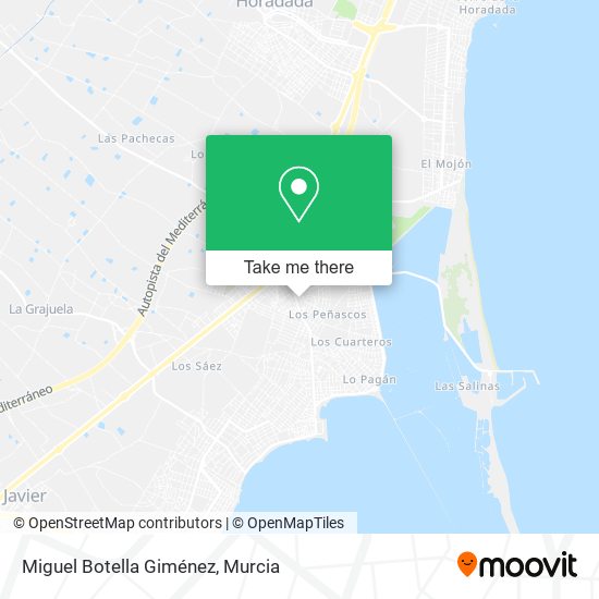 Miguel Botella Giménez map