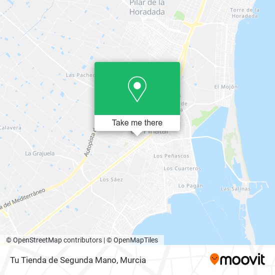 Tu Tienda de Segunda Mano map