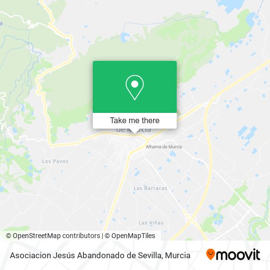 Asociacion Jesús Abandonado de Sevilla map