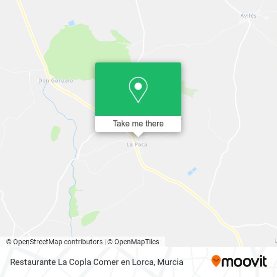 Restaurante La Copla Comer en Lorca map