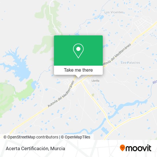 Acerta Certificación map