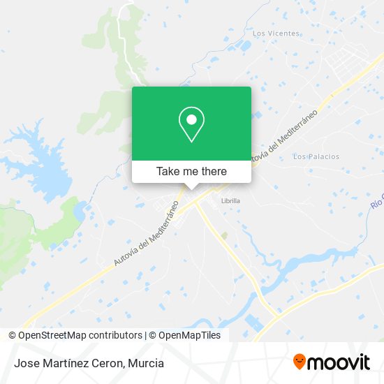 Jose Martínez Ceron map