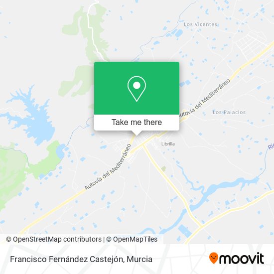 Francisco Fernández Castejón map