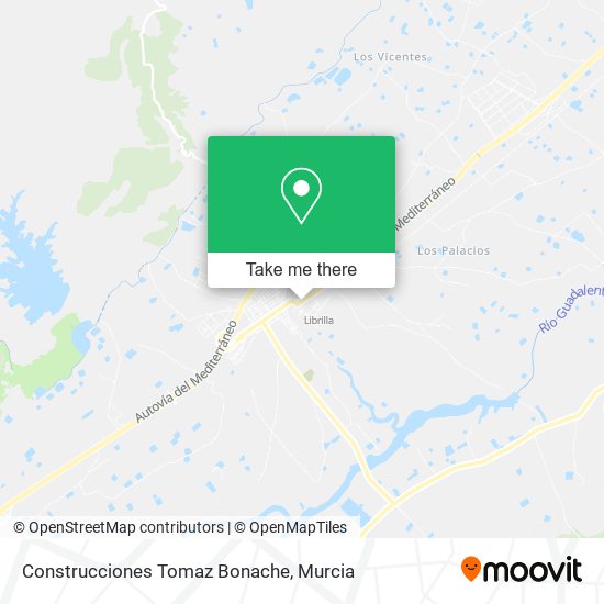 Construcciones Tomaz Bonache map