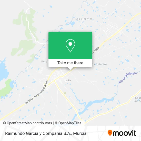 Raimundo García y Compañía S.A. map