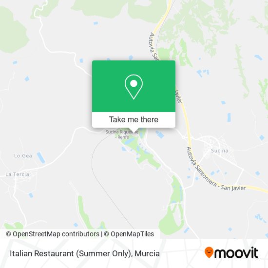 Italian Restaurant (Summer Only) map
