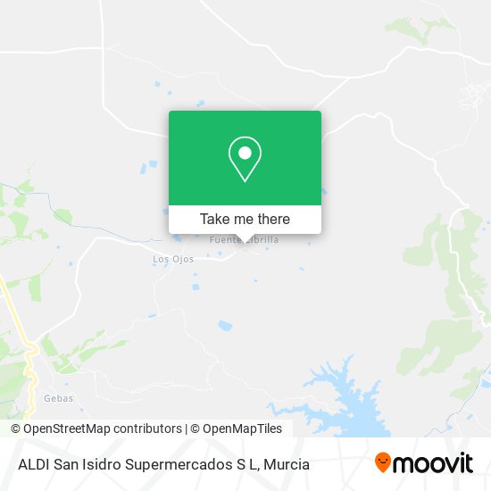 ALDI San Isidro Supermercados S L map