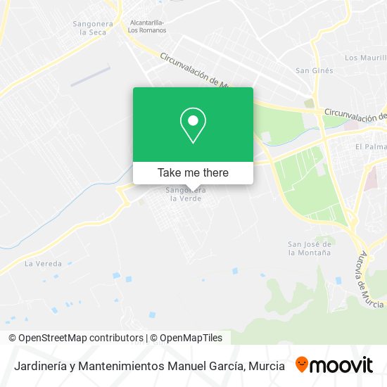 Jardinería y Mantenimientos Manuel García map