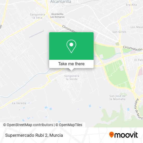 Supermercado Rubí 2 map