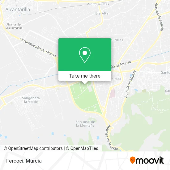 Fercoci map