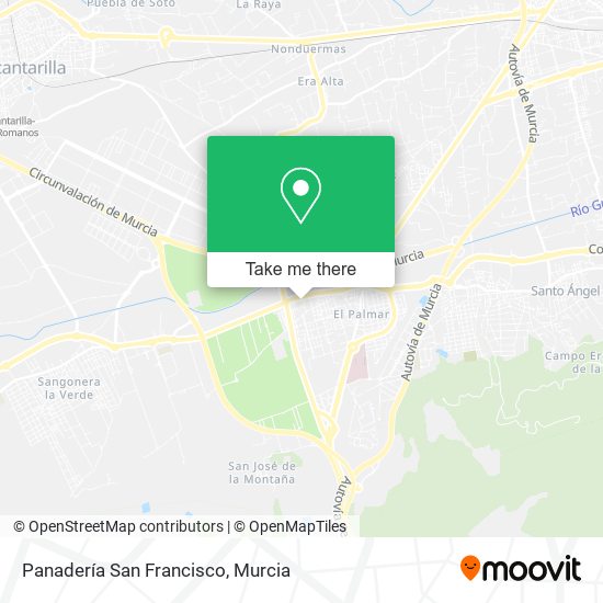 Panadería San Francisco map