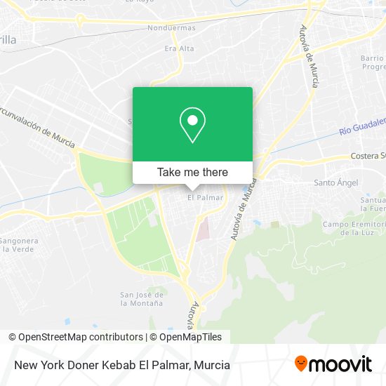 New York Doner Kebab El Palmar map