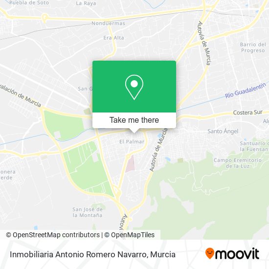 Inmobiliaria Antonio Romero Navarro map