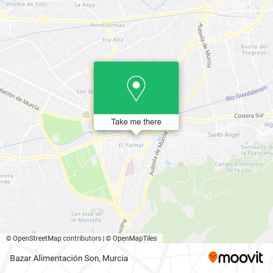 Bazar Alimentación Son map