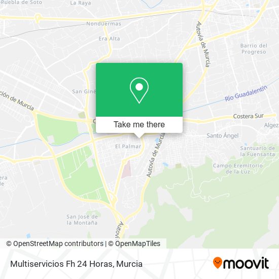 Multiservicios Fh 24 Horas map