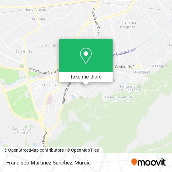 Francisco Martínez Sánchez map