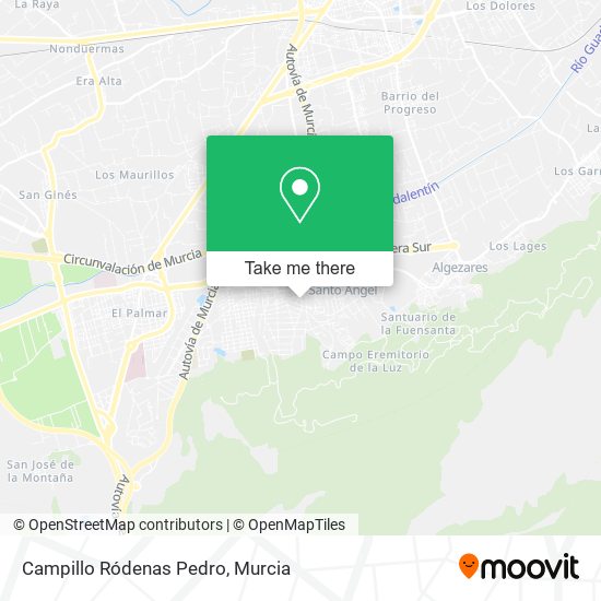 Campillo Ródenas Pedro map