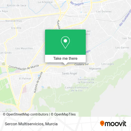 Sercon Multiservicios map