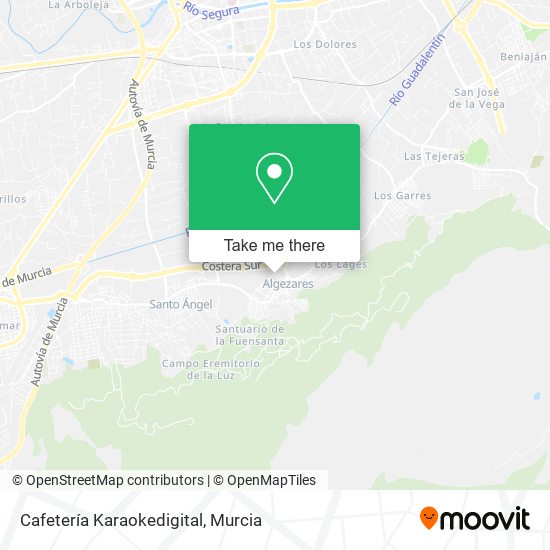 Cafetería Karaokedigital map
