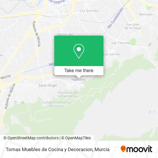 Tomas Muebles de Cocina y Decoracion map