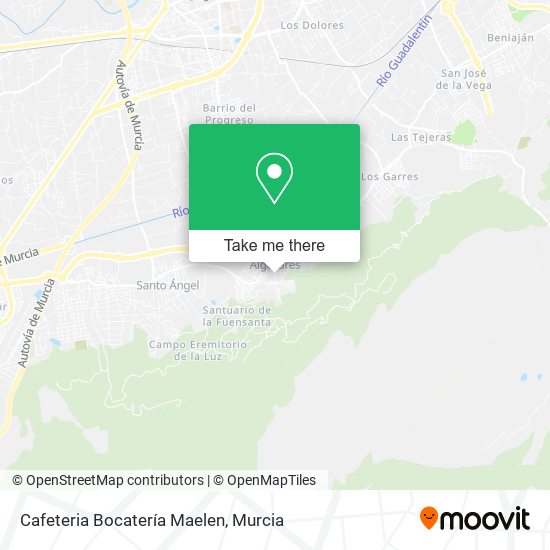 Cafeteria Bocatería Maelen map