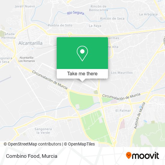 Combino Food map