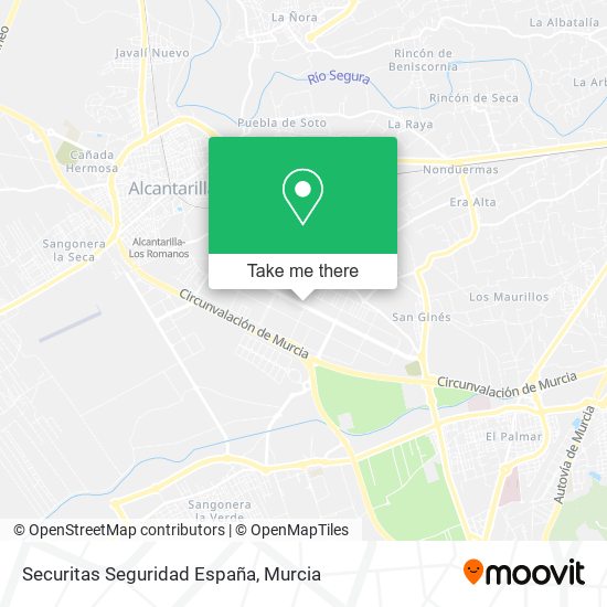 Securitas Seguridad España map