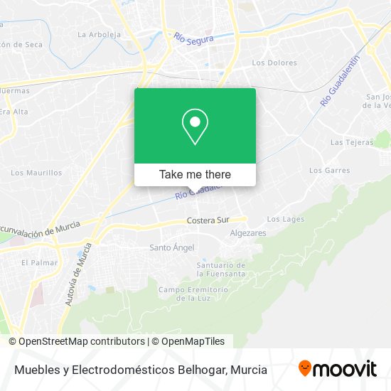 Muebles y Electrodomésticos Belhogar map