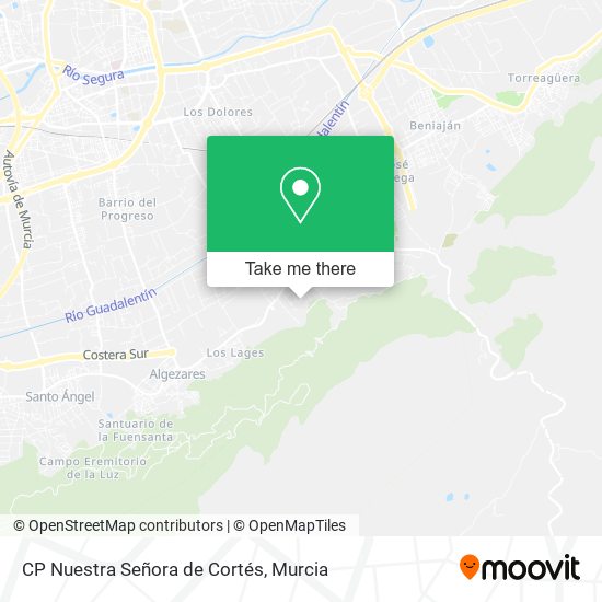 CP Nuestra Señora de Cortés map