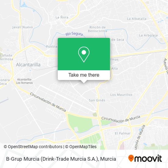 B-Grup Murcia (Drink-Trade Murcia S.A.) map
