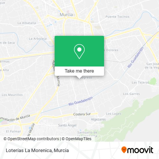 Loterías La Morenica map