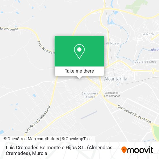 Luis Cremades Belmonte e Hijos S.L. (Almendras Cremades) map