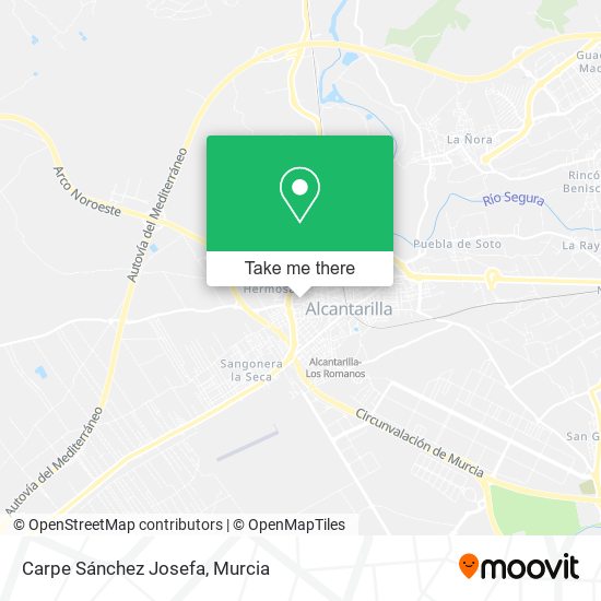 Carpe Sánchez Josefa map