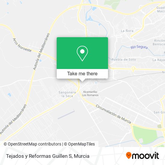 Tejados y Reformas Guillen S map