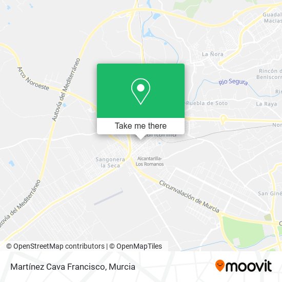 Martínez Cava Francisco map