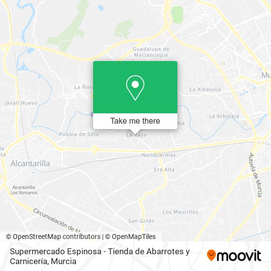 Supermercado Espinosa - Tienda de Abarrotes y Carnicería map