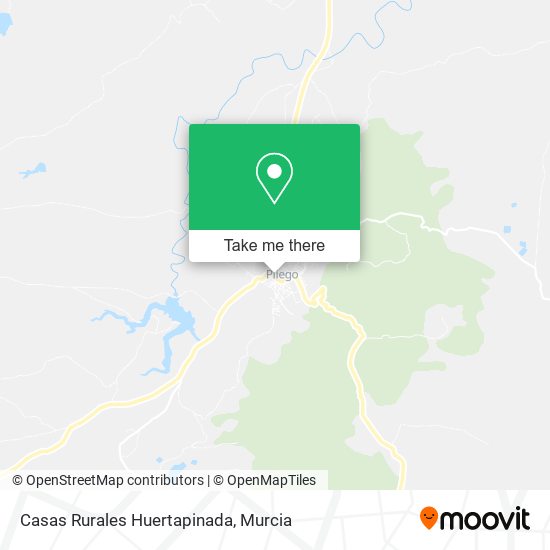 Casas Rurales Huertapinada map