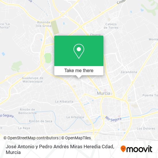 José Antonio y Pedro Andrés Miras Heredia Cdad map