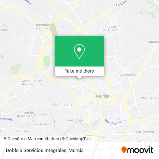 Doble a Servicios Integrales map