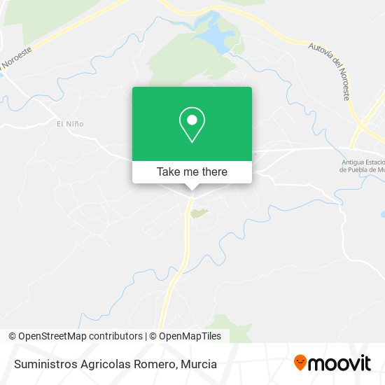 Suministros Agricolas Romero map
