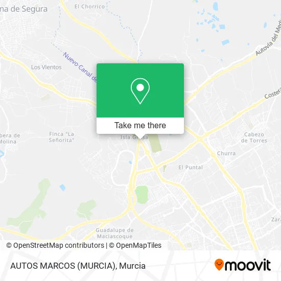 AUTOS MARCOS (MURCIA) map