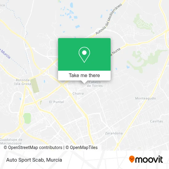 Auto Sport Scab map