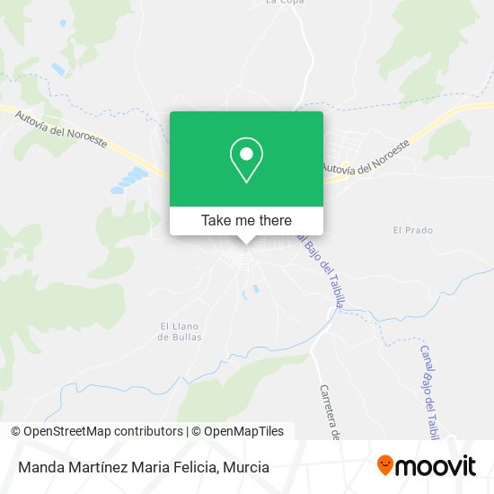 Manda Martínez Maria Felicia map