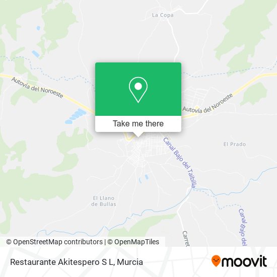 Restaurante Akitespero S L map