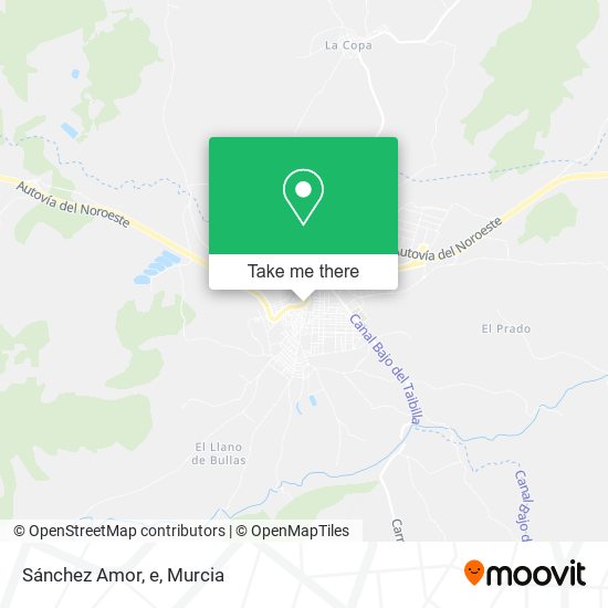 Sánchez Amor, e map