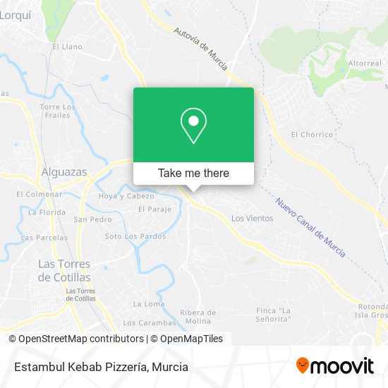 Estambul Kebab Pizzería map