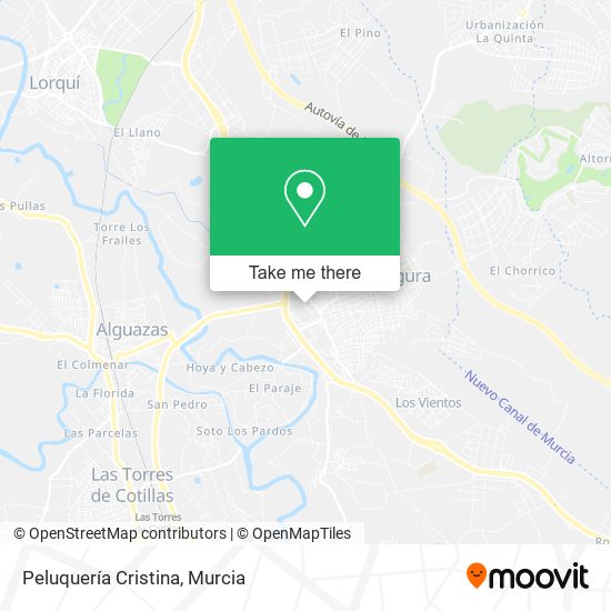 Peluquería Cristina map