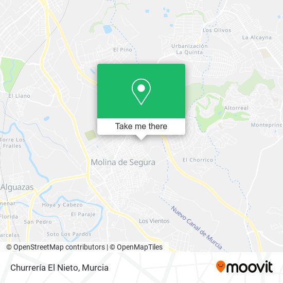 Churrería El Nieto map